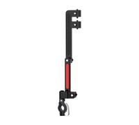 Fzaqwen Support de Parapluie pour Vélo Fixation pour Parapluie Support à Pince Porte-Parapluie de Guidon Bras Articulé avec Rotation à 360 Degrés Approprié P, Rouge
