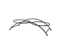 Fzaqwen Support surélevé en Métal pour Gamelles d'eau et de Nourriture, Plateau Repas pour Chiens de Petite, Moyenne et Grande Taille, Chiots et Chats, Arche 27x7.5cmx12.5cm