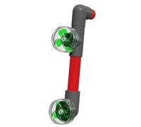 Fzaqwen Système de Sortie d'eau pour Aquarium, Pièces de Ventilateur Rotatif, Kit de Raccords de Tuyauterie pour Milieux Aquatiques, Ventilateur Vert, Diamètre Intérieur