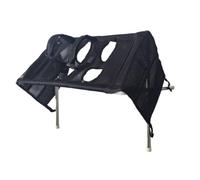 Fzaqwen Table Toiltage Plateforme Maillé Pliable Support Lavage Stable Respirant pr s Ongles, Noir