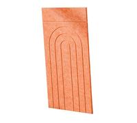 Fzaqwen Tapis à Griffer pour Chat, Polyvalent, Facile à Utiliser, à Monter Soi-même, Découpable, Vertical, avec Ruban Adhésif pour Le Sol, Orange