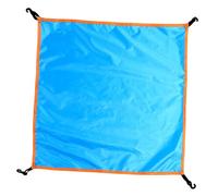Fzaqwen Tent Accessoire Tarp Couverture de Toit Imperméable Installation Facile Matériau Anti-Pluie pour Camping Randonnée Adapté à La Tente in, Bleu
