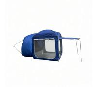 Fzaqwen Tente de Voiture Extérieure Extensible pour Hatchback Comprenant Abri Arrière Polyester Montage Facile et Armature Acier Adaptée aux Amis en Road Trip Séjour Vacances en Plein Air