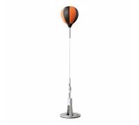Fzaqwen Training Punching Ball Sac de Frappe Cible de Boxe Ballon Réactif Retour Rapide Base Pondérée Fixation Stable Amorti Caoutchouc Structure Compacte, Poire De Vitesse Réglable en Hauteur