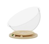 Fzaqwen Un Lit pour Chat comme Lieu de : Un Lit pour Animaux de Compagnie Au Look et Offrant Une Option de Jeu pour Les Chats, s