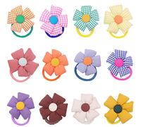 FZBNSRKO Lot de 10 élastiques à cheveux pour petites filles et enfants - Style aléatoire