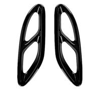 FZCSIMR Couvercle D’Embout D’échappement Queue en Acier Inoxydable pour Mercedes pour Benz C E B A Classe GLC W205 W213 W176 Gorge arrière Queue(Noir)