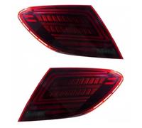 FZCSIMR Feu Arrière Pour Mercedes W204 Berline Saden 2007-2014 | Pour C180 C200 C63 C250 C280 C300 C63 AMG Clignotant Frein Feu Recul Feux arrière(ROUGE)