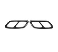 FZCSIMR Garniture De Couvercle De Tuyau D’échappement De Silencieux Arrière pour Mercedes pour Benz Classe C W206 2021-Up Gorge arrière Queue(Noir)