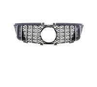 FZCSIMR Grille radiateur Grille Calandre Avant Accessoires Tuning pour Mercedes pour Benz ML W164 2005-2011 ML300 ML350 ML500 ML550(05-08 GT Silvery)