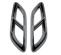 FZCSIMR pour Mercedes pour Benz CLE C236 AMG 2024 2025 Arrière Gorge Tuyau D’échappement Queue Silencieux Conseils Couvercle Gorge arrière Queue(Argent)