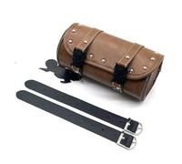 FZCSIMR pour Y&amaha Moto Retro Outil Guidon Fourche Baril Sac Rangement en Cuir Sac Voyage Moto(C)