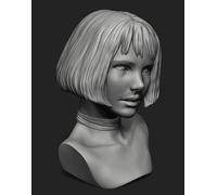 FZCWAVAB 1/10 Sci-FI Agent Woman Warrior Bust Model Kit Resin Model Kit Non Peint et Non assemblé //A5s7h1
