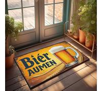 FZFN Accessoires de chambre cool pour adolescents garçons Golden Pints: une célébration de la bière allemande, paillasson extérieur, tapis de patte cadeau pour la décoration de la maison (40 x 60 cm)