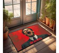FZFN Dracula : la transformation enflammée du comte sanguinaire pour porte extérieure, grande décoration de jardin amusante - tapis durable de cuisine fatigue (50 x 80 cm)