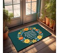 FZFN Eleanor Roosevelt Tapis de douche antidérapant pour décoration de balcon 50 x 80 cm