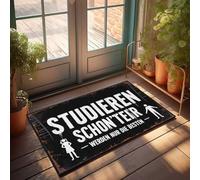 FZFN Man Cave Accessories And Decor Only The Best Survive: The Pressure Of Studying Paillasson extérieur Tapis d'intérieur ou d'extérieur (50 x 80 cm)