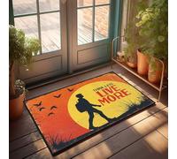 FZFN Paillasson d'hiver en plein air Embrace Adventure: Think Less, Live More Paillasson Home Bar Decor Tapis pour la cuisine (65 x 90 cm)