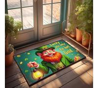 FZFN Tapis de bienvenue de ferme Leprechaun'S Lucky Charm : Your Way To Gold! Paillasson pour piscine, maison, bar, accessoires (65 x 90 cm)