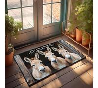 FZFN Tapis de salle de bain Live Like Someone Else, Let Life Be Joy Rose, décorations de porche, extérieur, salle de bain, tapis de sol de cuisine anti-fatigue (40 x 60 cm)