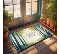 FZFN Tapis « You Can't Change The Past, But You Can Change The Future » - Tapis lavable pour une utilisation intérieure étroite (65 x 90 cm)
