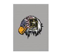 FZGGWYHL Couverture en flanelle imprimée drapeau américain aigle