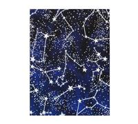 FZGGWYHL Couverture en flanelle imprimée phosphorescente