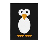 FZGGWYHL Couverture en flanelle imprimée pingouin mignon