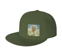FZGGWYHL Golden Retriever Casquette de baseball réglable Motif chien