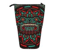 FZGGWYHL Sugar and Skulls Trousse télescopique extensible Motif Totem du dragon