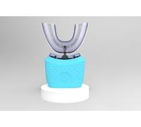 FZHANQIJI Brosse à dents électrique en forme de U pour adulte - Onde sonore - Poils doux - Pour homme et femme - Lavage et chargement automatiques