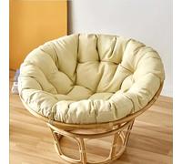 FZKun Coussin de chaise suspendue - Style nid confortable - Rond et épais - Coussin de soutien doux pour hamac papasan, chaises œufs radar, utilisation intérieure et extérieure - Balcon et jardin (D