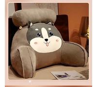 Coussin de lecture Kawaii doux avec housse lavable, coussin de repos avec accoudoirs pour s'asseoir dans le lit, le canapé, se détendre, regarder la télévision, les jeux vidéo, les voitures (taille S,