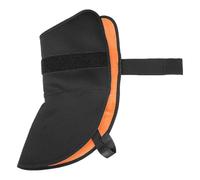 FZKun Lot de 2 couvre-chaussures de cyclisme imperméables - Coupe-vent - Doublure polaire épaisse - Pour l'hiver, le cyclisme, la moto, le scooter électrique, l'équitation en plein air