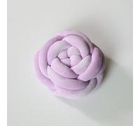 FZKun Oreillers décoratifs en peluche noués de style bohème avec motif de fleurs de rose - Coussins décoratifs moelleux pour jeté de canapé, divan, lit, salon, chambre à coucher, rebord de fenêtre