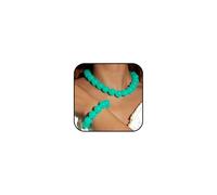FZKun Y2k Collier de grosses perles pour femme - Y2k Funky Dopamine coloré Perles en acrylique Déclaration Ras du cou réglable Grandes perles rondes Bijoux tendance pour fêtes d'été Cadeaux, Necklace+