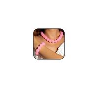 FZKun Y2k Collier de grosses perles pour femme - Y2k Funky Dopamine coloré Perles en acrylique Déclaration Ras du cou réglable Grandes perles rondes Bijoux tendance pour fêtes d'été Cadeaux, Necklace+