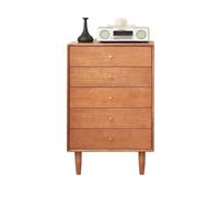 FZL02068LM Chiffonnier Commode en Bois à 5 tiroirs for Chambre, Couloir, entrée, placards Stockage