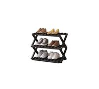 FZL02068LM Indépendant Étagère à Chaussures sans Installation, Porte Simple, Rangement Domestique, dortoir des Dieux, Petite Armoire à Chaussures Pliable Organisateur(Petit)