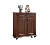 FZL02068LM Indépendant Meuble à Chaussures Simple en Bois de Grande capacité, Meuble d'entrée, de Couloir, de Salon, 90,6 cm Organisateur