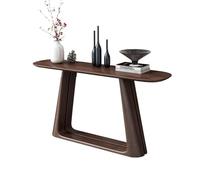 FZL02068LM Longue table console en bois massif, petite table d'entrée pour espaces étroits, table de canapé, tables console pour entrée, salon, foyer, assemblage facile (taille M)