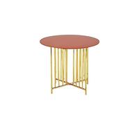 FZL02068LM Présentoirs à gâteaux Présentoir à dim sum Plateforme de rangement créative for desserts ronds gâteaux et pâtisseries Décor de thé de l’après-midi(Orange,Petit)