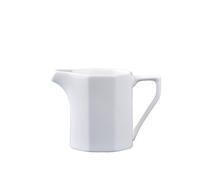 FZL02068LM Sauciere Pichet à Lait octogonal Blanc avec Anse, Style rétro, for hôtel, Restaurant, Club, saucière Saucier