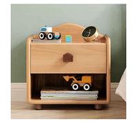 FZL02068LM Table de Nuit Table de Chevet en Bois, Petite Armoire de Rangement de Chevet, Petite Chambre à Coucher, Armoire de Rangement for Enfants Chevet de Lit