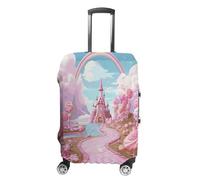 FZMVSQH Candy Land Housse de bagage de voyage élastique pour valise, approuvée par la TSA, housse de protection lavable pour bagages de 45,7 à 81,3 cm, Style :, S