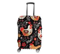 FZMVSQH Housse de bagage à main élastique pour valise, approuvée par la TSA, lavable pour 45,7 à 81,3 cm, Style :, XL