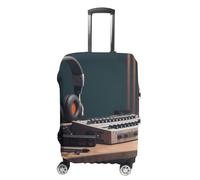 FZMVSQH Housse de bagage avec écouteurs - Housse de bagage élastique pour valise - Approuvée par la TSA - Lavable - Convient pour 45,7 à 81,3 cm, Style :, XL