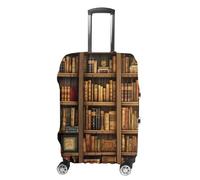 FZMVSQH Housse de protection élastique pour bagage à livres de bibliothèque, housse de bagage à main élastique pour valise, approuvée par la TSA, housse de protection lavable pour bagages de 45,7 à