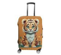 FZMVSQH Year of The Tiger Housse de bagage à main élastique pour valise, approuvée par la TSA, lavable pour 45,7 à 81,3 cm, Style :, XL