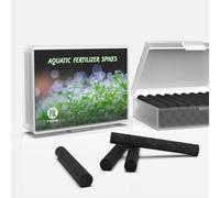 FZONE NPK Engrais d'aquarium avec pics de racines, très concentré, simple et vert, engrais pour plantes d'aquarium d'eau douce et croissance des racines (25 pointes par boîte)